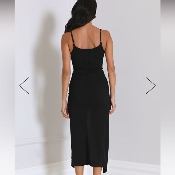 Szn Style Midi Dress Black - Picture 2 of 4